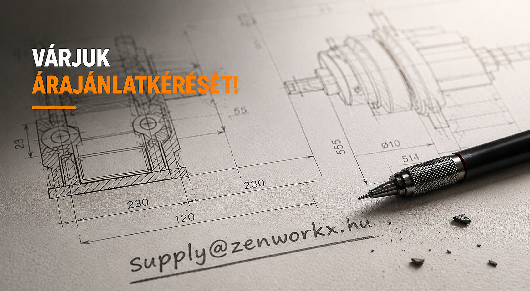 Várjuk ajánlatkérését a supply@zenworkx.hu címünkre!