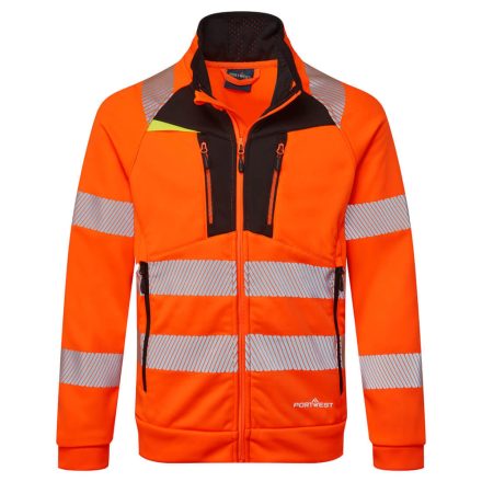 DX477 - DX4 Hi-Vis kapucnis cipzáras pulóver