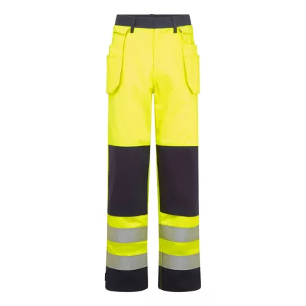 Bizflame Work Hi-Vis Contrast FR lengőzsebes nadrág
