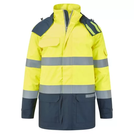 Bizflame Rain + Hi-Vis Multi-Norm Contrast FR téli kabát
