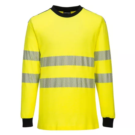 PW3 Modaflame Knit Hi-Vis FR hosszú ujjú póló