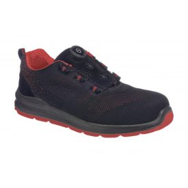   FT08 Portwest Compositelite Wire Lace Safety Trainer kötött S1P