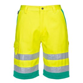 L043 - Hi-Vis könnyű poli-pamut rövidnadrág
