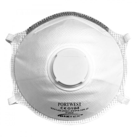 P304 FFP3 szelepes Dolomite Light Cup légzésvédő maszk