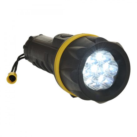 PA60 7 LED gumi zseblámpa