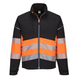 PW375 PW3 Hi-Vis Class 1 Softshell kabát