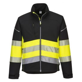 PW375 PW3 Hi-Vis Class 1 Softshell kabát