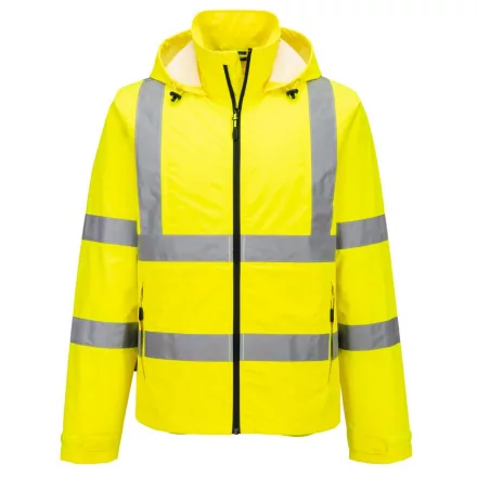 Hi-Vis könnyű, összecsomagolható dzseki