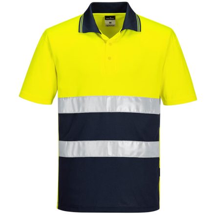 S175 Hi-Vis Kéttónusú könnyű póló S/S