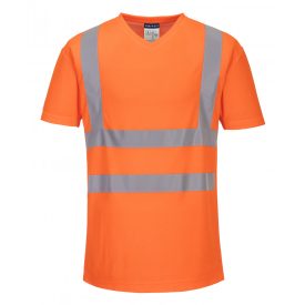 S179 V-nyakú hálós betétekkel ellátott póló S179 V-nyakú hálós betétekkel ellátott póló