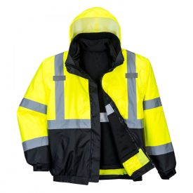 S365 Hi-Vis prémium 3 az 1-ben bomber kabát