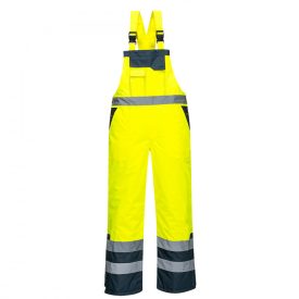 S489 Jól láthatósági bélelt mellesnadrág