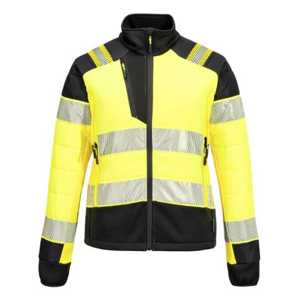 PW3 Hi-Vis Női Hybrid Baffle kabát