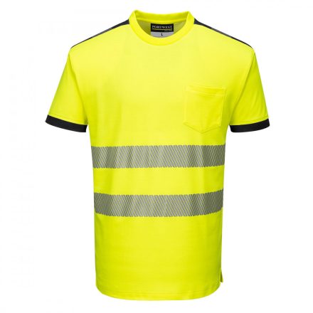 T181 PW3 Hi-Vis póló S/S