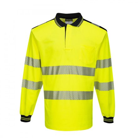 T184 PW3 Hi-Vis hosszú ujjú pólóing